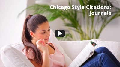 Video Thumbnail: Chicago Style 17th ed. Journals