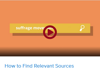 How to Find Relevant Sources: Credo Reference Quicktips